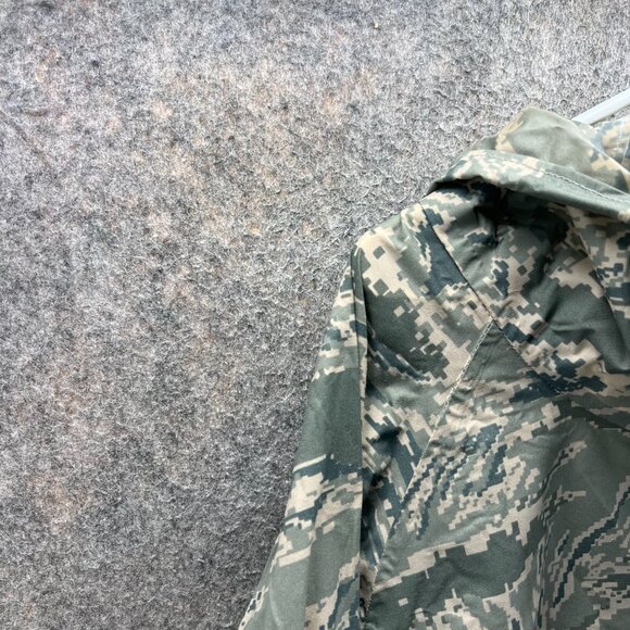 US Army Jacket Men Medium Parka Improved Rainsuit Camouflage Military Waterproof - Picture 6 of 13